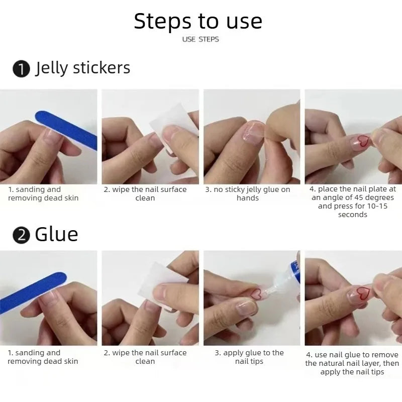 10PCS Handmade Dragon Shape Claw Press on Nails Thick Reusable Long False Nails Short Acrylic Fake Nail with Glue Nail Supplies